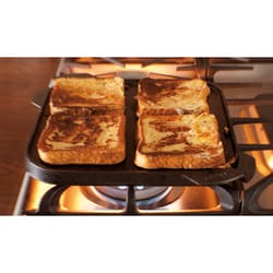 Lodge 10.5 in. L X 10.5 in. W Cast Iron No Reversible Griddle