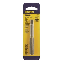 Irwin Hanson High Carbon Steel Metric Plug Tap 12-1.25 mm 1 pc