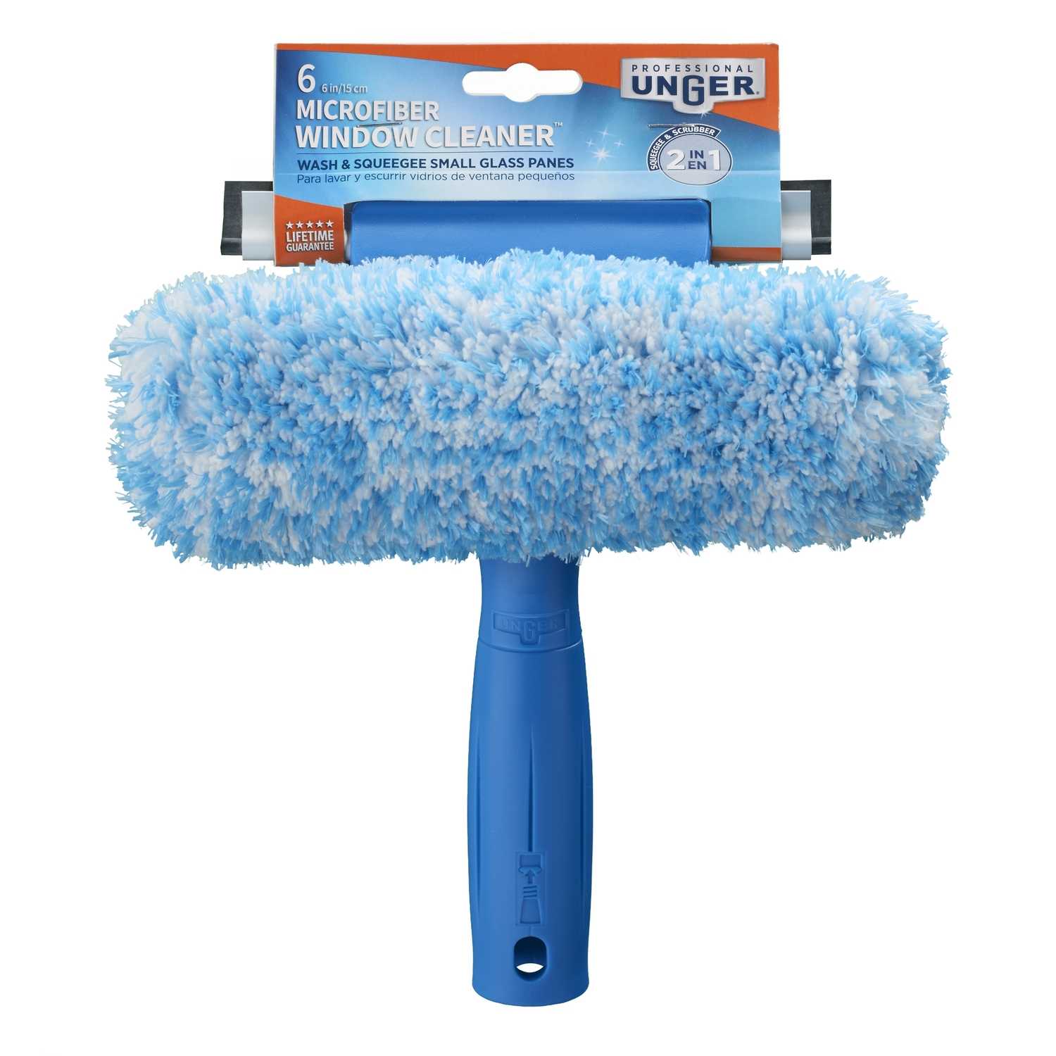 Unger Professional 6 in. Plastic Window Squeegee/Scrubber Ace Hardware