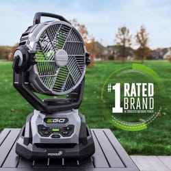 EGO Power+ 19.49 in. H 5 speed Oscillating Misting Fan Remote Control