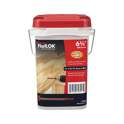 FastenMaster FlatLok No. 14 X 6-3/4 in. L Torx Ttap Epoxy Coarse Wood Screws 200 pk