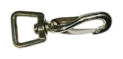 Baron 5/8 in. D X 2-1/2 in. L Nickel-Plated Steel Spring Snap 30 lb