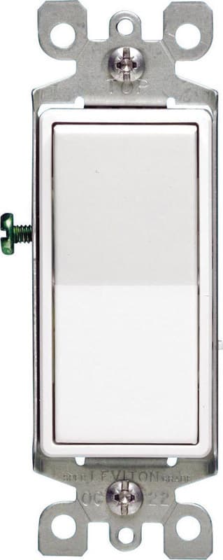 05603-2WS Leviton Decora 15 amps 3-Way Antimicrobial Treated sku 05603-2WS