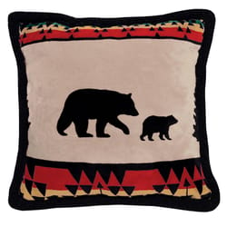 Carstens Inc 18 in. H X 3 in. W X 18 in. L Multicolored Polyester Pillow