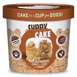 Cuppy Cake Microwave Cake Peanut Butter Treats For Dogs 3.75 oz 1 pk