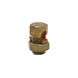 Southwire 4-8 AWG Solid Copper/Stranded Split-Bolt Connector Copper 1 pk