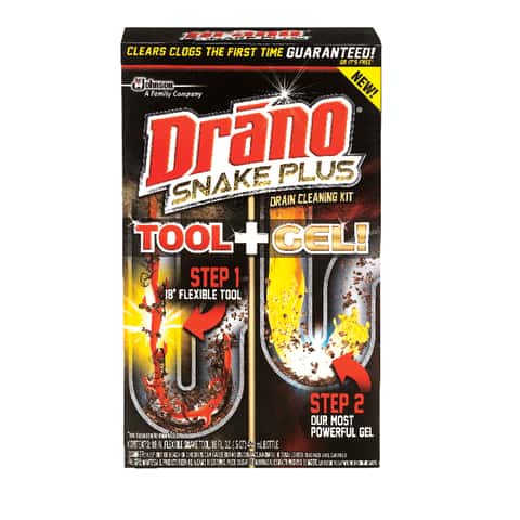 Drano Snake Plus Drain Cleaning Tool GEL Kit 1ct for sale online