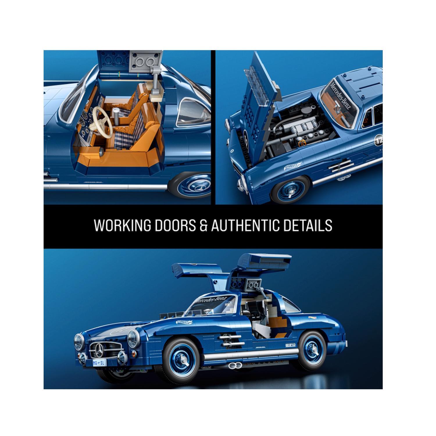 Hot Wheels Mega Premium Mercedes-Benz Building Set 1600 pc