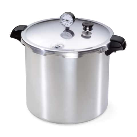Presto Brushed Aluminum Pressure Cooker and Canner 23 qt - Ace