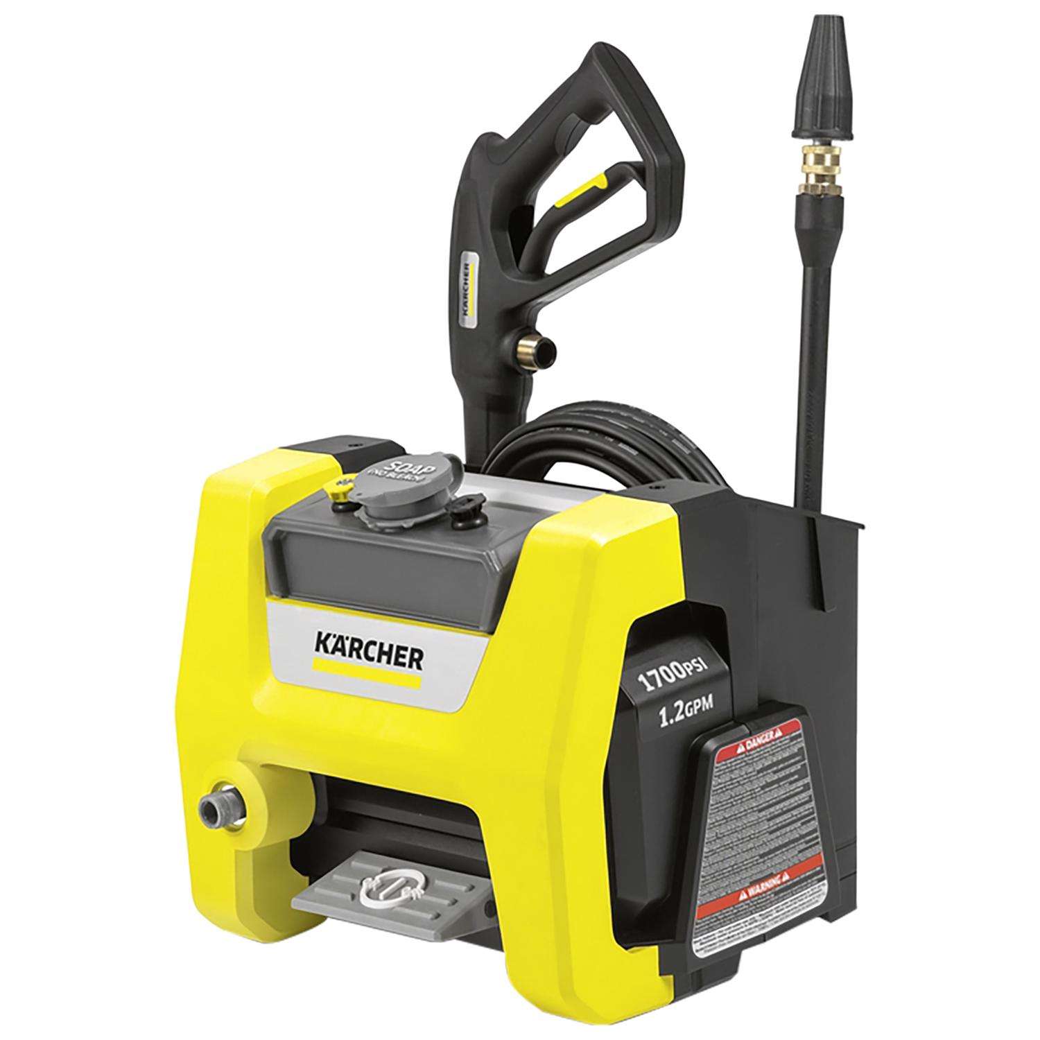 Karcher K 1700 Cube 1700 psi Electric 1.2 gpm Pressure Washer Ace