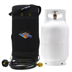 Flame King 10 lb Steel Type 1 Propane Tank Refill Adapter