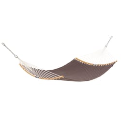 Classic Accessories Ravenna 55 in. W X 81 ft. L 2 person Taupe Quilted Hammock