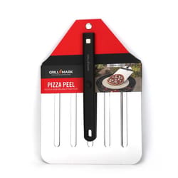 Grill Mark Stainless Steel Black/Silver Pizza Peel 1 pk