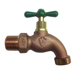 Arrowhead 1/2 in. MIP Brass Hose Bibb