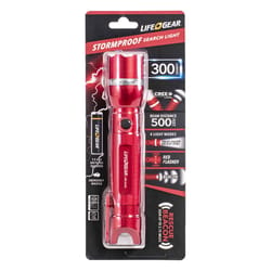 Life+Gear 250 lm Red LED Search Light AAA Battery