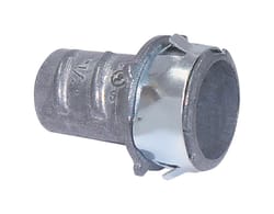 Sigma Engineered Solutions Snap Lock 1/2 in. D Die-Cast Zinc Screw-In Connector For FMC/RWFMC 1 pk