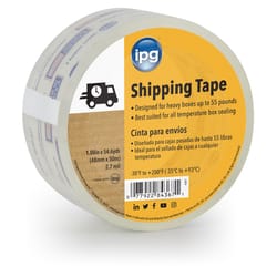 IPG 1.88 in. W X 54.6 yd L Shipping Tape Clear