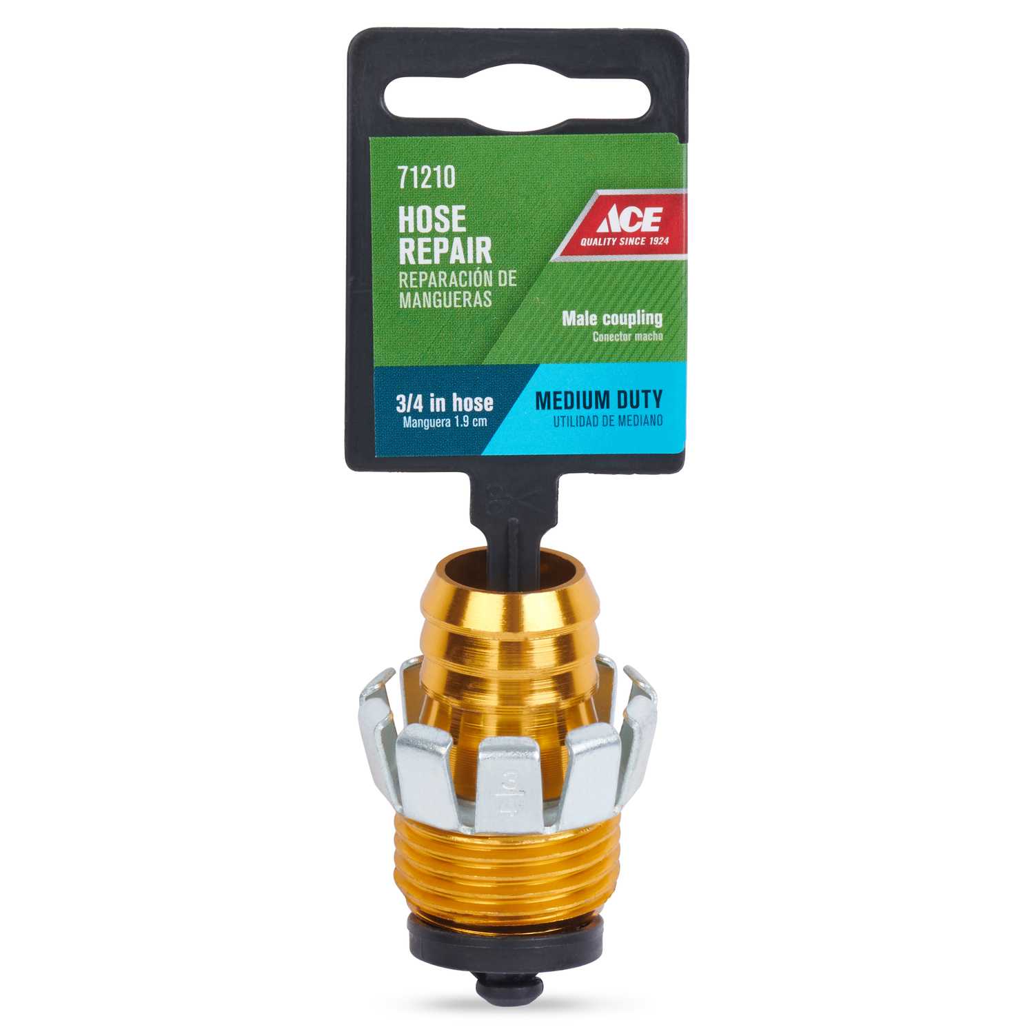 Ace 3/4 in. Metal Threaded Male Clinch Hose Mender Clamp Ace Hardware