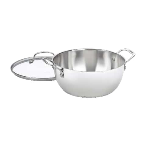 Cuisinart Chef's Classic Stainless Steel Sauce Pan With Lid 1-1/2 qt Black  - Ace Hardware