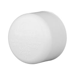 Charlotte Pipe Schedule 40 2-1/2 in. Slip PVC Cap 1 pk