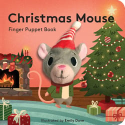 Chronicle Books Christmas Mouse Finger Puppet Board Book