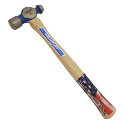 Vaughan 8 oz Ball Pein Ball Pein Hammer High Carbon Steel Head 11.75 in.