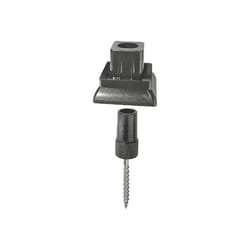 Nuvo Iron 1 in. H X 0.75 in. W X 0.75 in. L Vinyl Railing Connectors