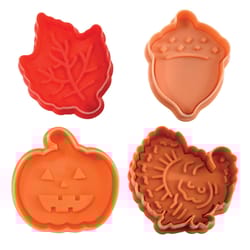 R&M International Corp Multicolored Metal/Plastic Cookie Stamp