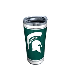 Tervis Collegiate 20 oz Michigan State Spartans Multicolored BPA Free Tumbler with Lid