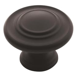 Amerock Inspiration Casual Round Cabinet Knob 1-5/16 in. D 1 in. Matte 10 pk