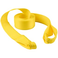Keeper 3 in. W X 20 ft. L Yellow Vehicle Recovery Strap 11000 lb 1 pk
