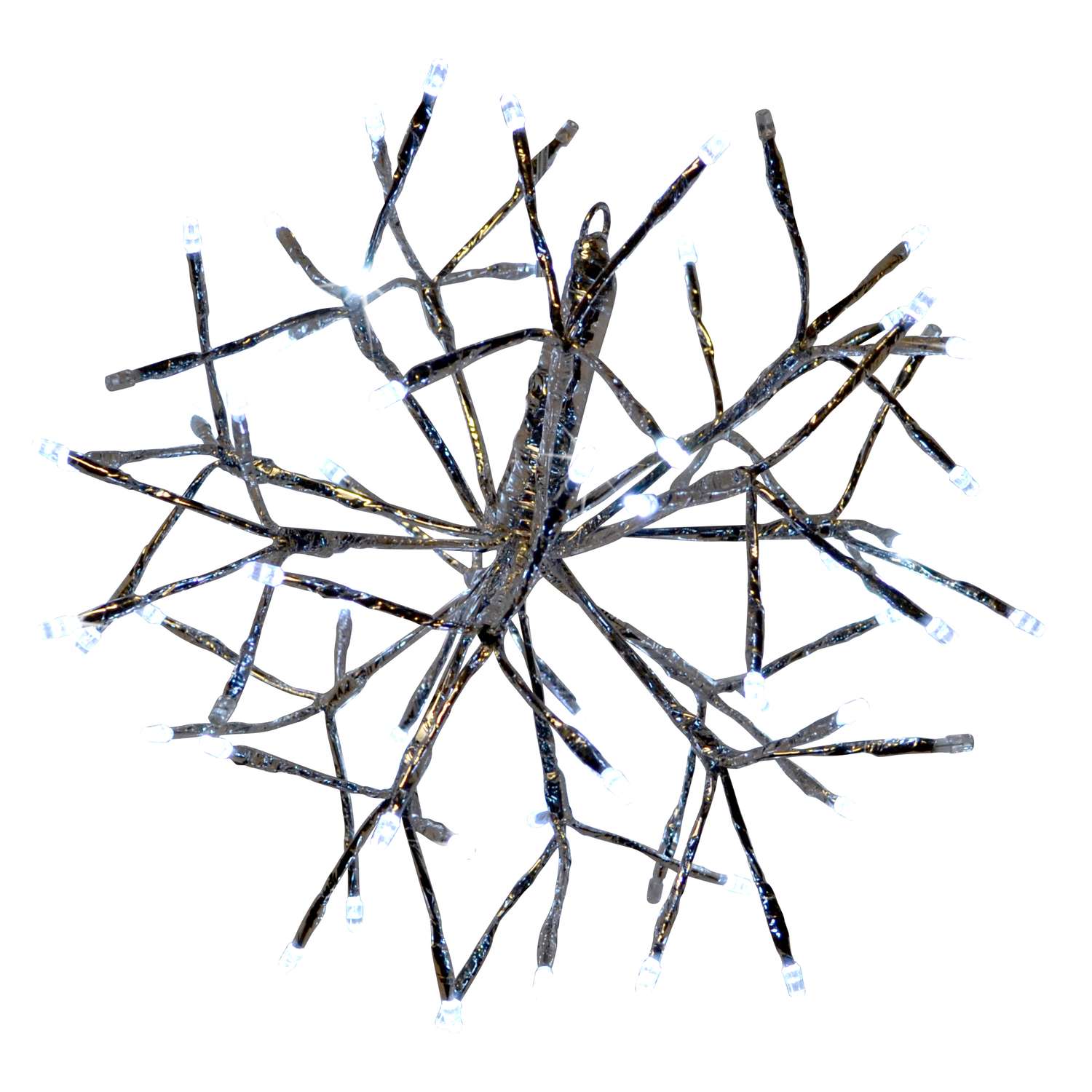 Holiday Bright Lights LED M5 Pure White 64 ct Christmas Lights Ace