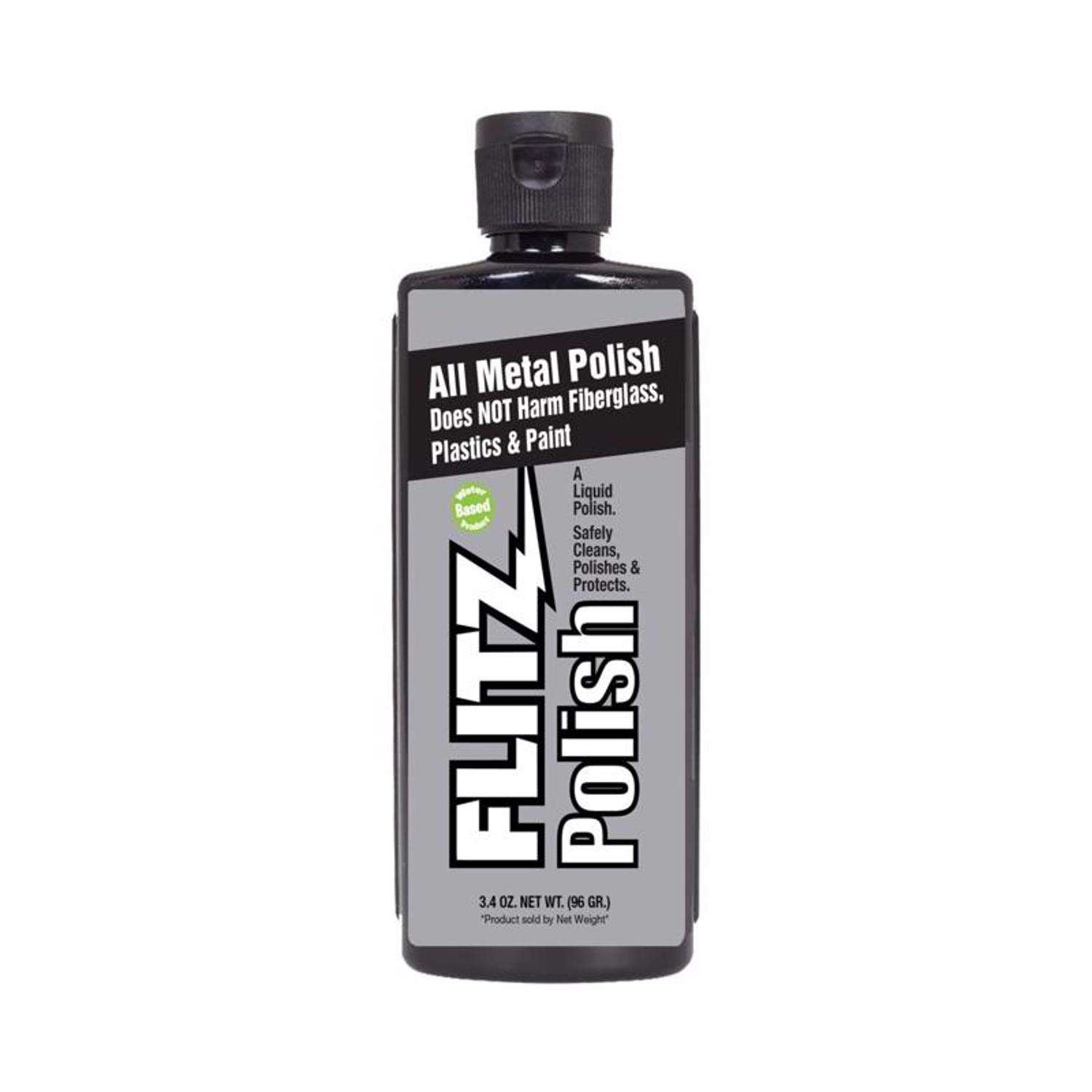 Flitz No Scent Metal Polish 3.4 oz Liquid Ace Hardware