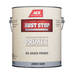 Ace Rust Stop Gray Oil-Based Enamel Rust Preventative Paint 1 gal