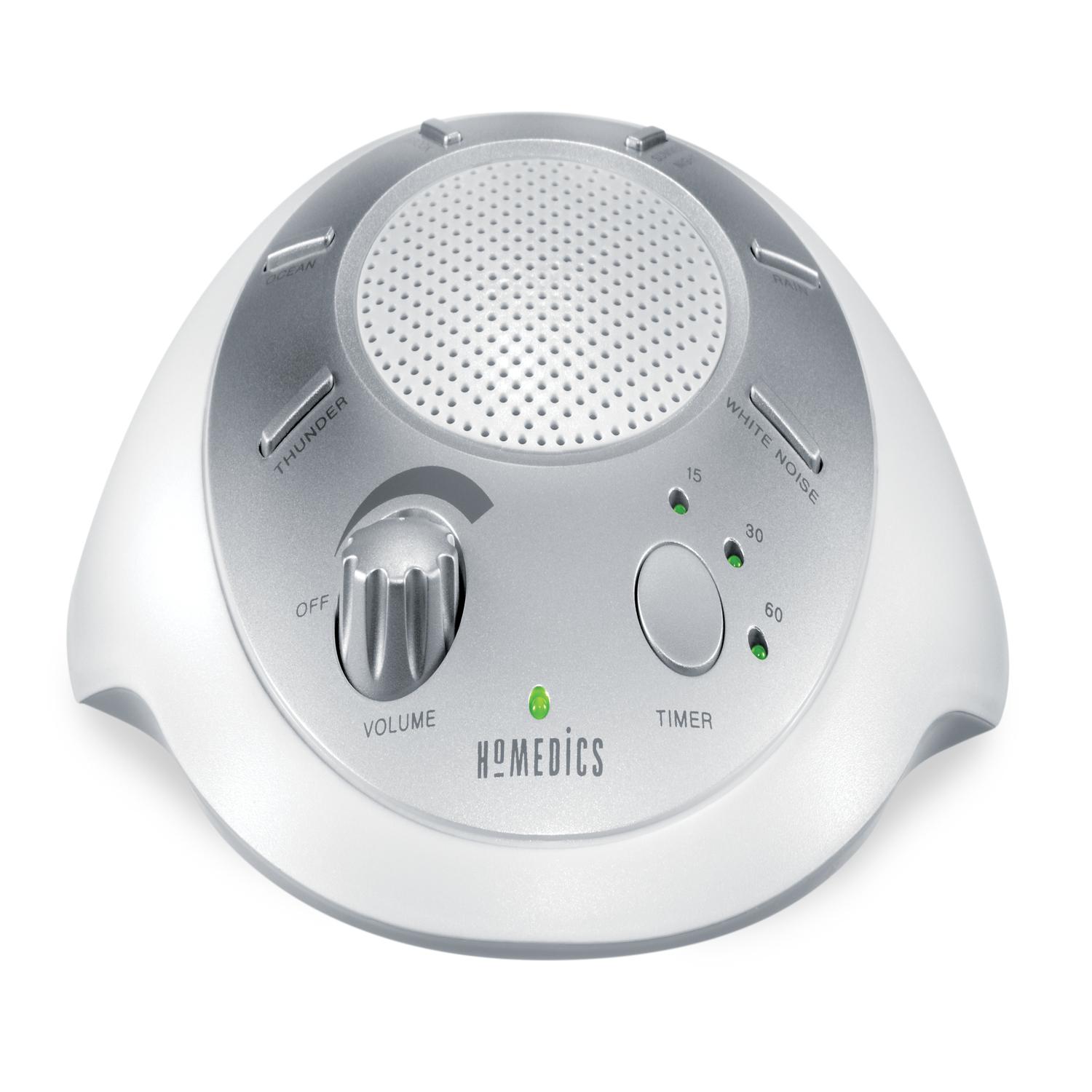 HoMedics White Portable Sound Machine 1 pk
