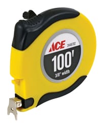 Ace 100 ft. L X 0.375 in. W Long Tape Measure 1 pk