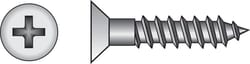 HILLMAN No. 10 Ga. X 1-1/2 in. L Phillips Zinc-Plated Coarse Wood Screws 100 pk