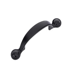 Richelieu Traditional Cabinet Pull 3 in. Matte Black 1 pk