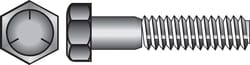 HILLMAN 7/16 in. D X 3 in. L Heat Treated Zinc Steel Hex Head Cap Screw 25 pk