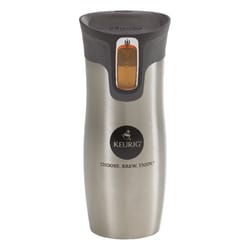 Keurig 14 oz Silver BPA Free Travel Mug