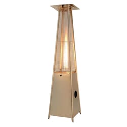 AZ Patio Heater 48000 BTU Propane Stainless Steel Freestanding Patio Heater 10 sq ft