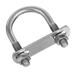 National Hardware 5/16 in. X 1-3/8 in. W X 2-1/2 in. L Coarse Zinc-Plated Stainless Steel U-Bolt