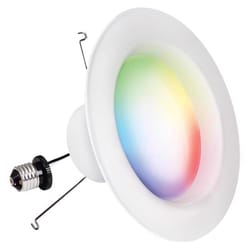 Feit Smart Home Frost White 6 in. W Aluminum LED Smart-Enabled Dimmable Recessed Downlight 11.1 W