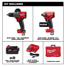 Milwaukee 18V M18 FUEL Cordless Brushless 2 Tool Combo Kit