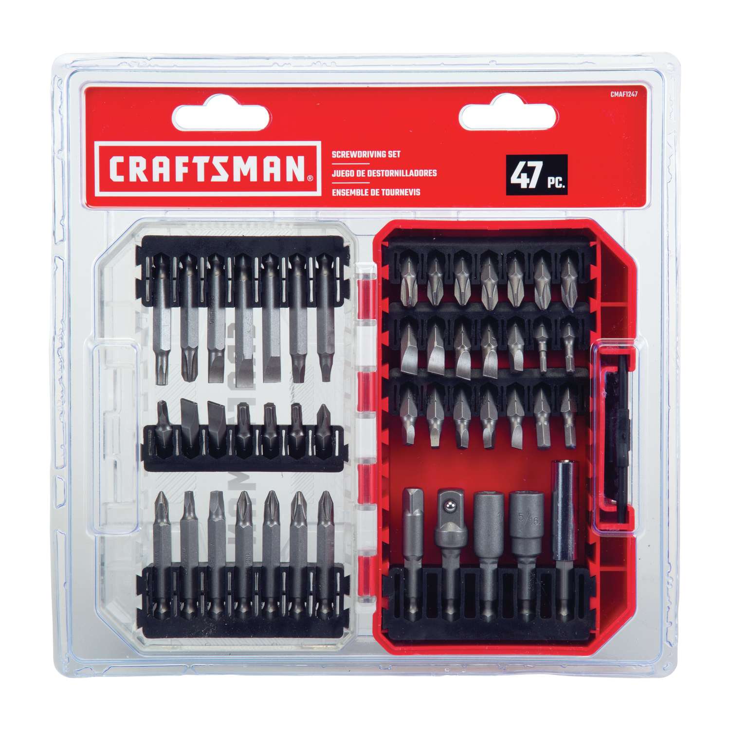Craftsman Driver Bit Set Steel 47 pc. Ace Hardware