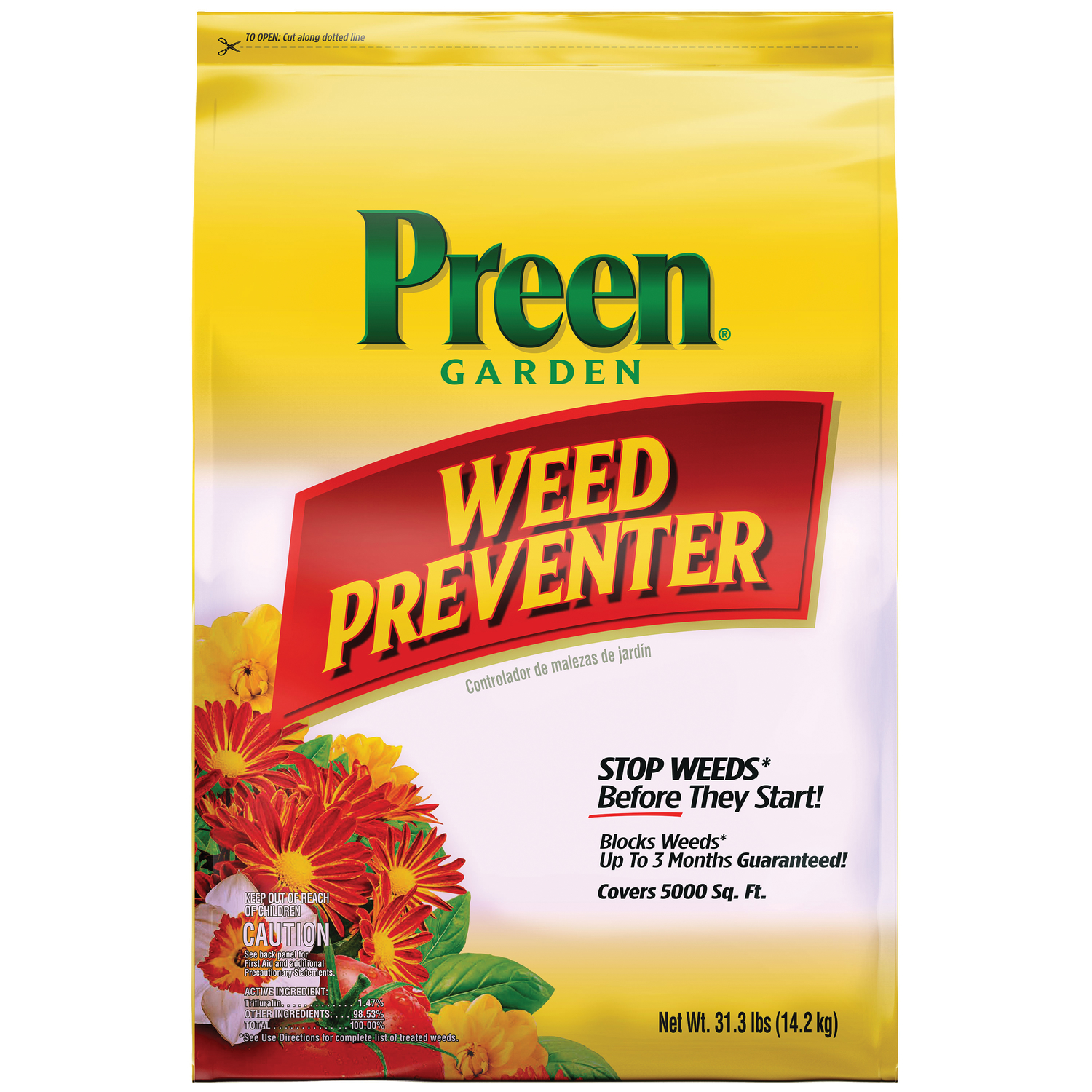 Photos - Lawn Mower Accessory Preen Weed Preventer Granules 31.3 lb 24-63802