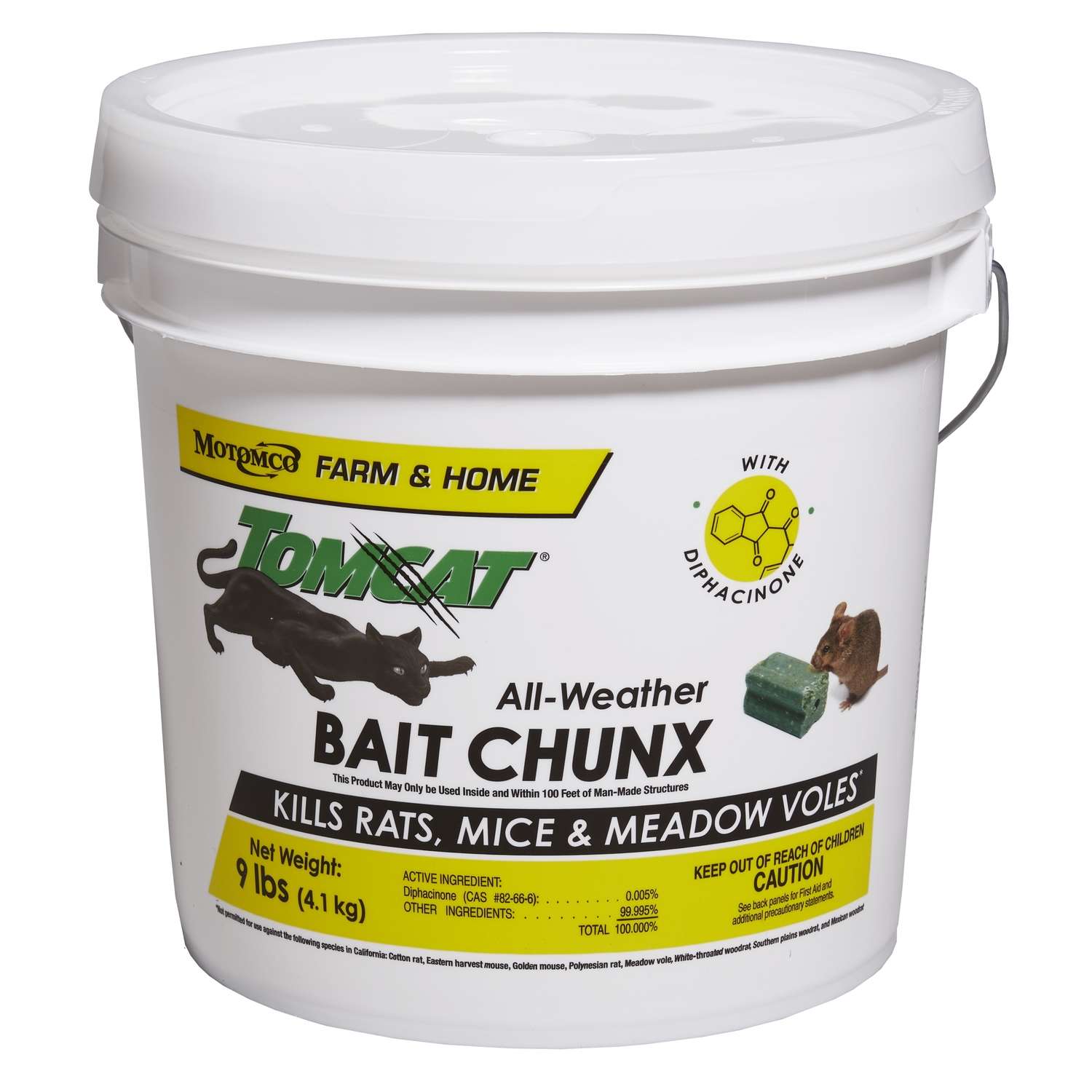Motomco Tomcat Toxic Bait Blocks For Mice and Rats 9 lb - Ace Hardware