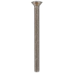 HILLMAN No. 1/4-20 in. X 3 in. L Phillips Oval Head Stainless Steel Machine Screws 50 pk