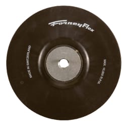 Forney 4-1/2 in. D Rubber Backing Pad 5/8 in. 10000 rpm 1 pc