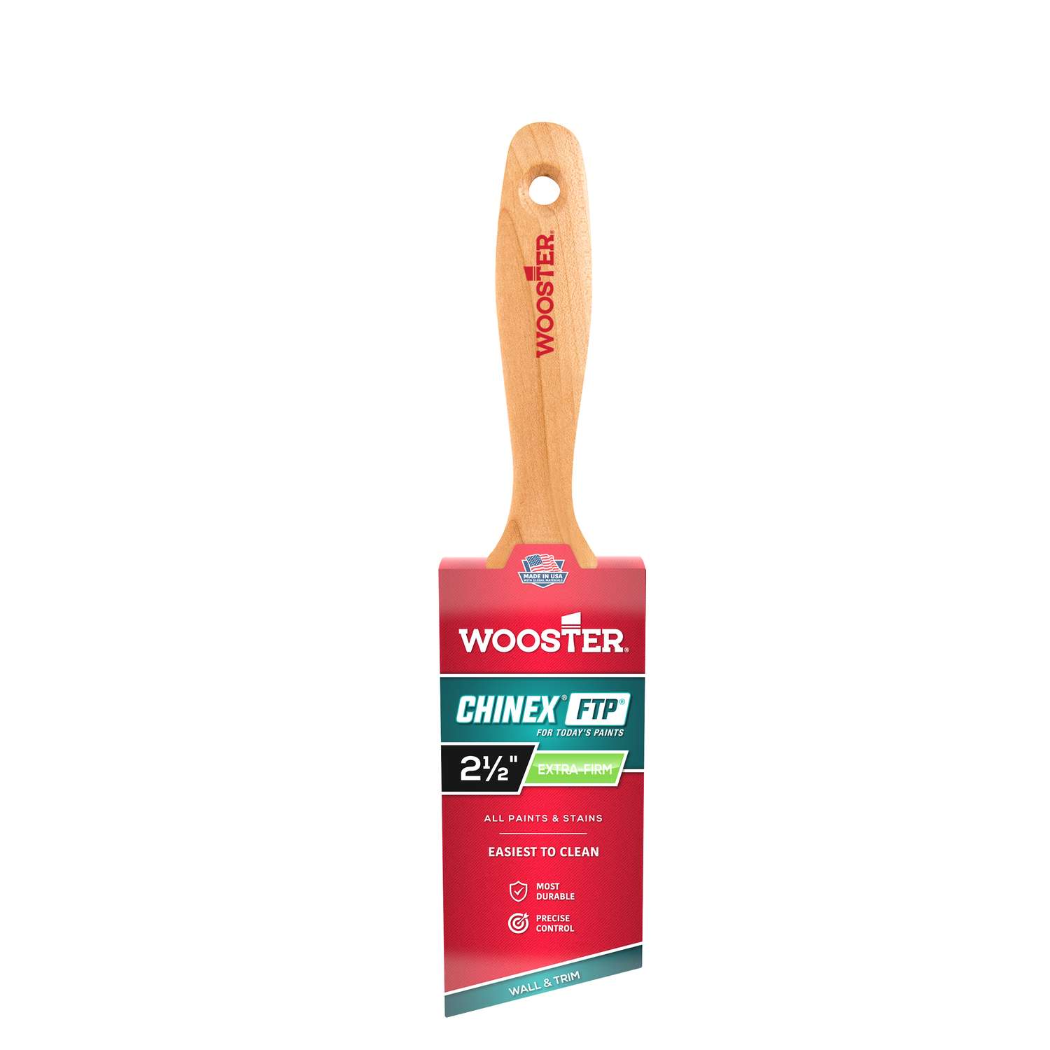 Wooster Chinex FTP 21/2 in. Angle Varnish Brush Ace Hardware